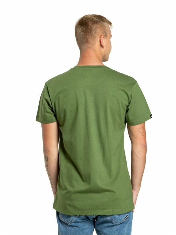 Meatfly Meatfly balení pánských triček MF Logo Multipack Charcoal Heather/Olive/Navy Heather | Šedá