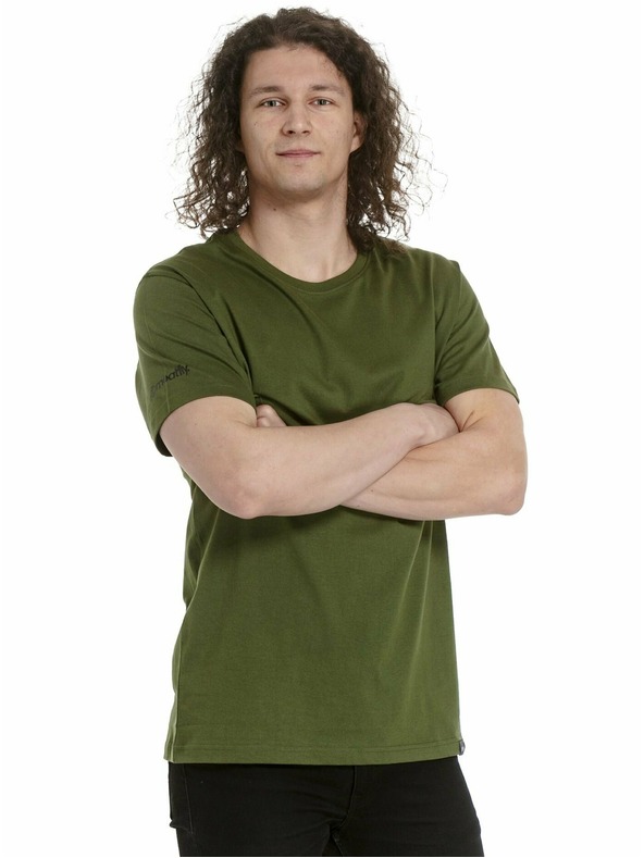 Meatfly Meatfly balení pánských triček Basic Multipack Charcoal Heather/Olive/Navy Heather | Šedá | Velikost