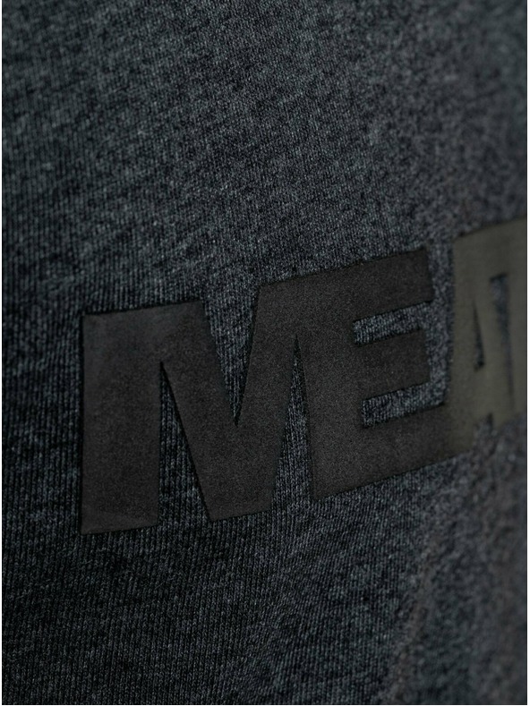 Meatfly Meatfly pánské tričko Logex Charcoal Heather | Šedá | Velikost