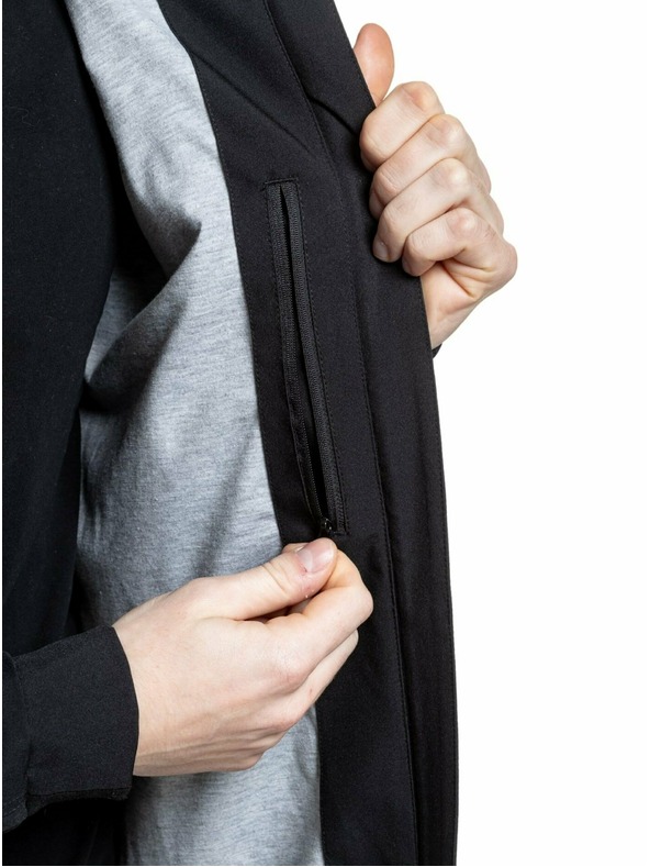 Meatfly Meatfly pánská street bunda Finn Black | Černá | Velikost