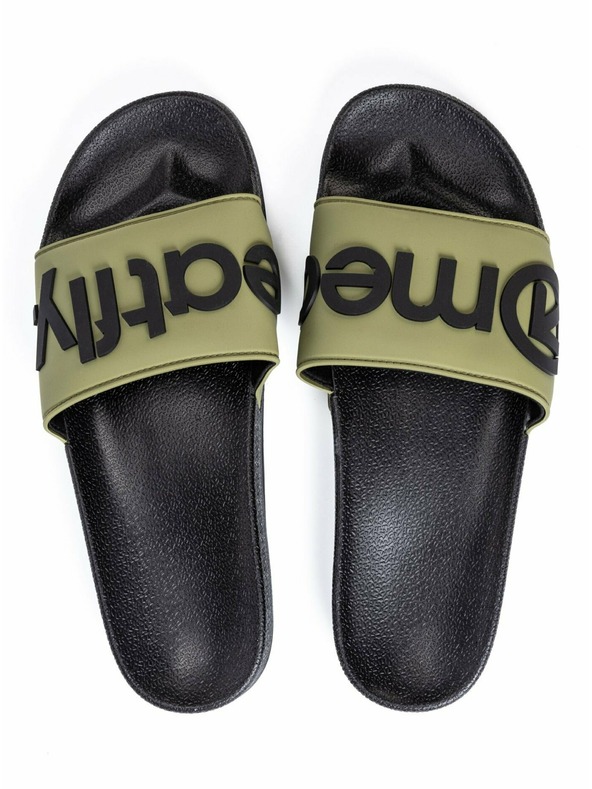 Meatfly Meatfly pánské pantofle Hudson 3D Olive | Zelená | Velikost