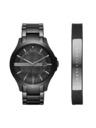 Armani Exchange Armani Exchange pánská dárková sada Hampton hodinky a náramek AX7101