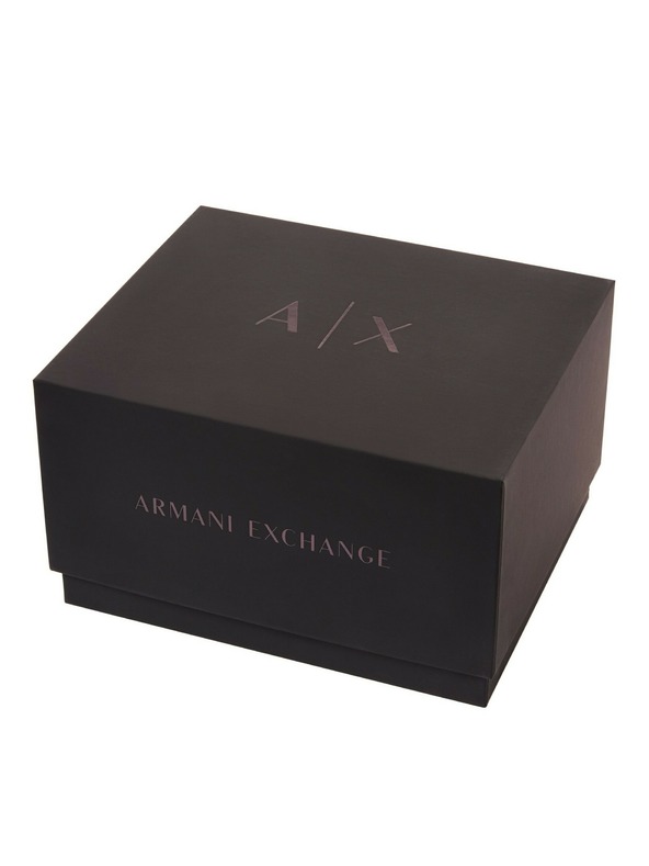 Armani Exchange Armani Exchange pánská dárková sada Hampton hodinky a náramek AX7101