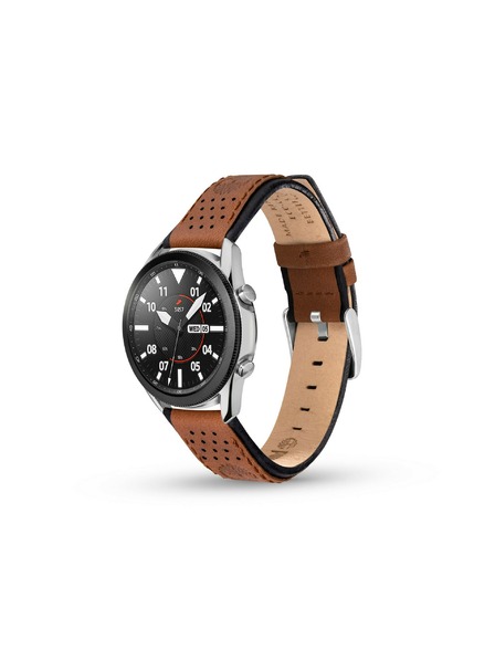 Timberland Timberland Attleboro řemínek kožený univerzální pro chytré 42/44/45/49mm i klasické analogové hodinky TDOUS0001806