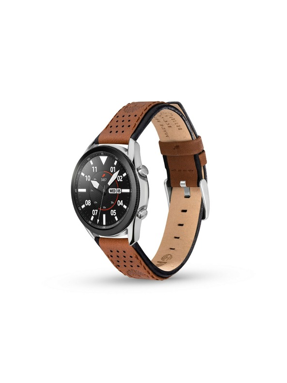 Timberland Timberland Attleboro řemínek kožený univerzální pro chytré 42/44/45/49mm i klasické analogové hodinky TDOUS0001806