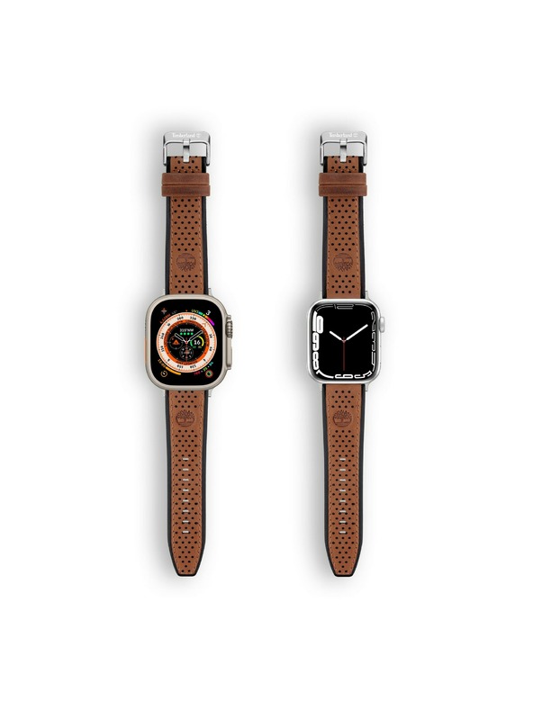 Timberland Timberland Attleboro řemínek kožený univerzální pro chytré 42/44/45/49mm i klasické analogové hodinky TDOUS0001806