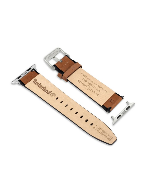 Timberland Timberland Attleboro řemínek kožený univerzální pro chytré 42/44/45/49mm i klasické analogové hodinky TDOUS0001806