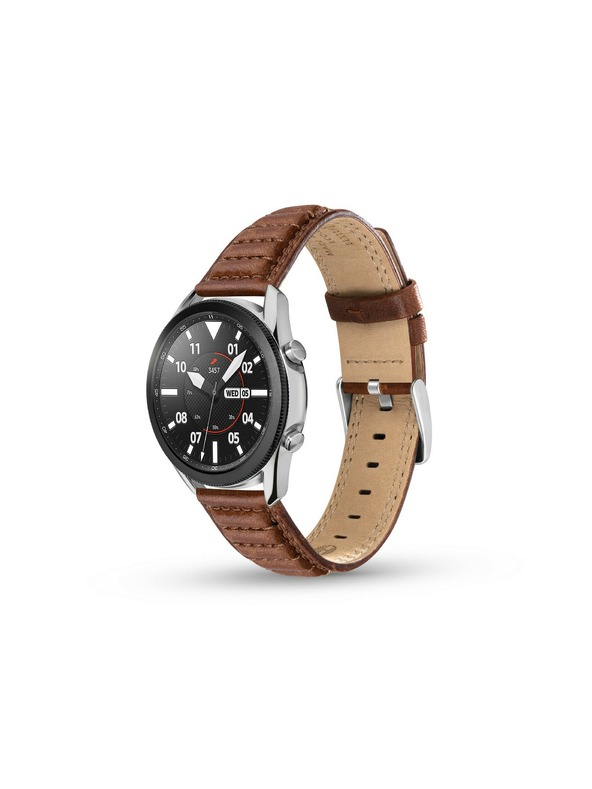 Timberland Timberland Amoskeag řemínek kožený univerzální pro chytré 42/44/45/49mm i klasické analogové hodinky TDOUS0001604