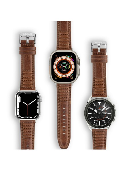 Timberland Timberland Amoskeag řemínek kožený univerzální pro chytré 42/44/45/49mm i klasické analogové hodinky TDOUS0001604