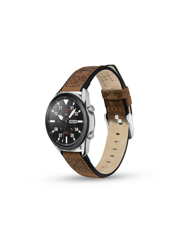 Timberland Timberland Valvidian řemínek kožený univerzální pro chytré 42/44/45/49mm i klasické analogové hodinky TDOUL0000502