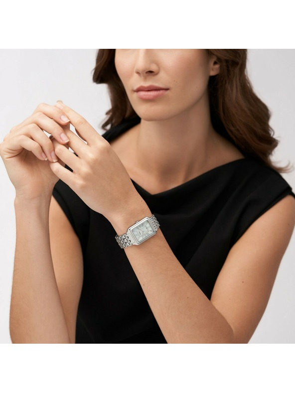 Fossil Dámské hranaté hodinky Fossil RAQUEL ES5306