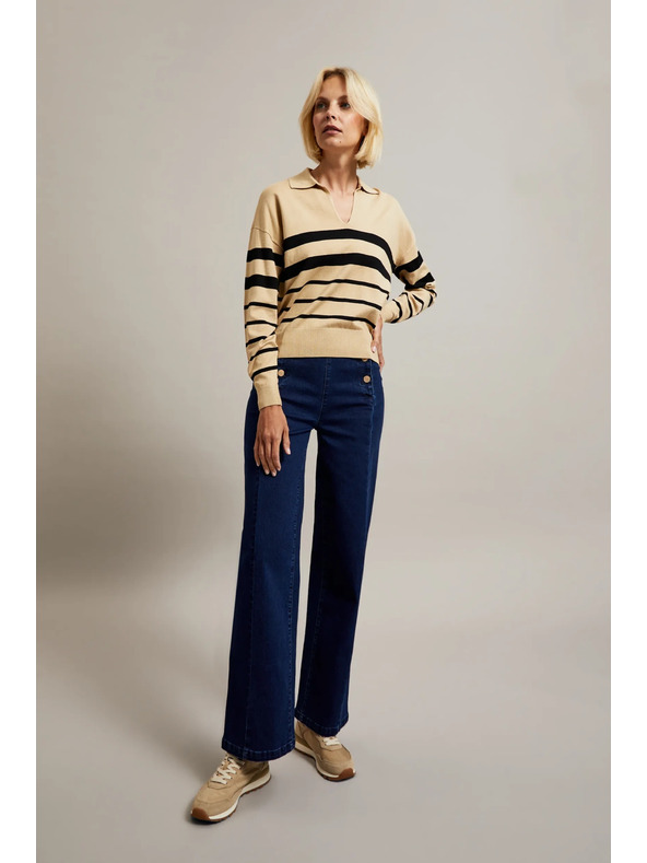 Moodo Dámské džíny Tmavě modré