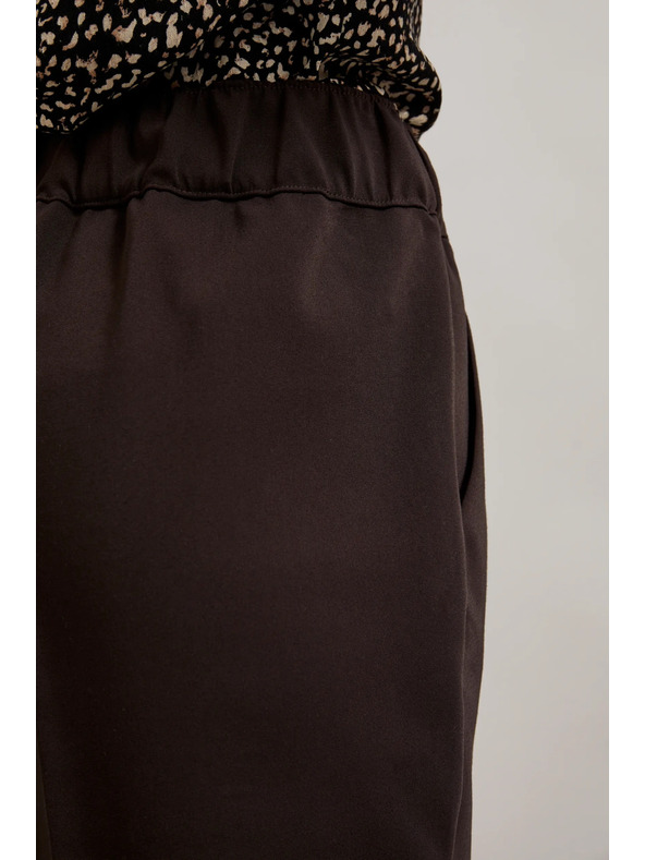 Moodo Dámské kalhoty hnědé