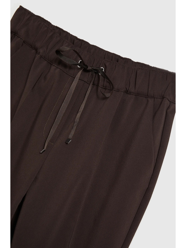 Moodo Dámské kalhoty hnědé