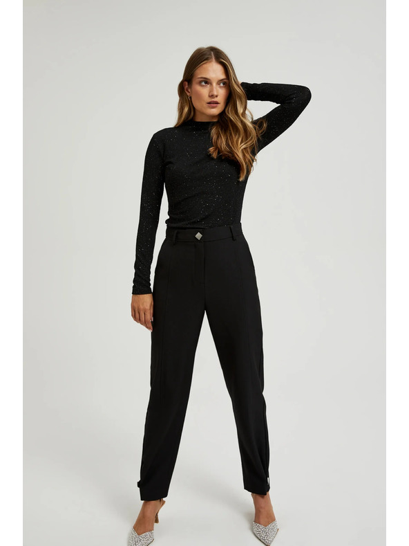 Moodo Dámské kalhoty černé