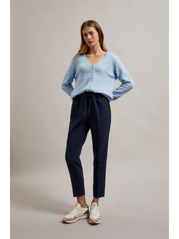 Moodo Dámské kalhoty tmavě modré