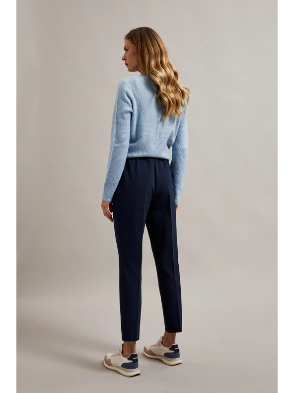 Moodo Dámské kalhoty tmavě modré