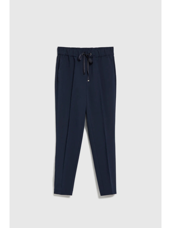 Moodo Dámské kalhoty tmavě modré