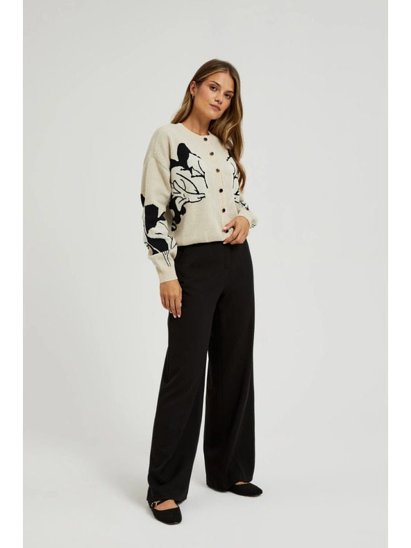 Moodo Dámské kalhoty černé