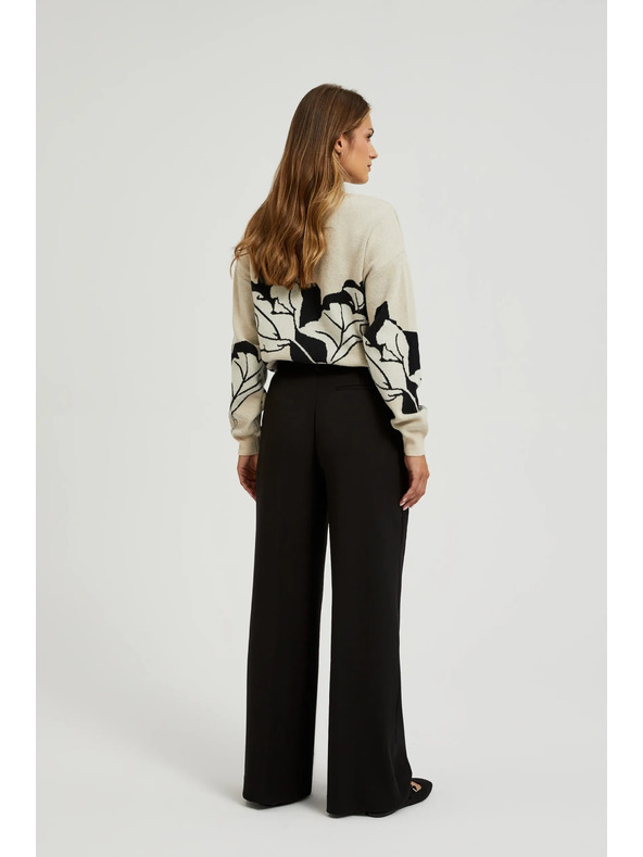 Moodo Dámské kalhoty černé