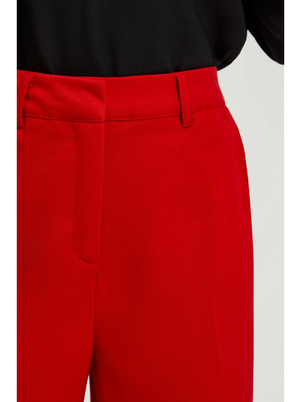 Moodo Dámské kalhoty červené