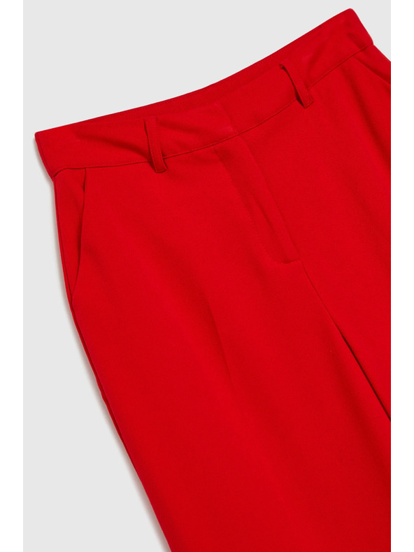 Moodo Dámské kalhoty červené