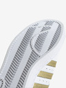 adidas Originals Zlato-bílé dámské kožené tenisky adidas Originals Superstar
