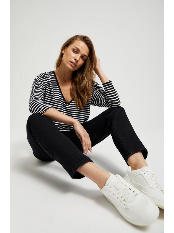 Moodo Dámské džíny Černé