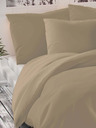 Kvalitex Saténové povlečení LUXURY COLLECTION 140x200, 70x90cm béžové