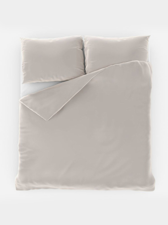 Kvalitex Saténové prodloužené povlečení LUXURY COLLECTION 140x220, 70x90cm bílé