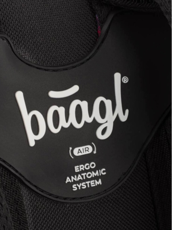 BAAGL  Šedý 3 set core láva: batoh, penál, sáček Baagl