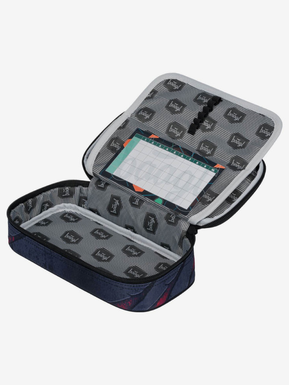 BAAGL  Šedý 3 set core láva: batoh, penál, sáček Baagl