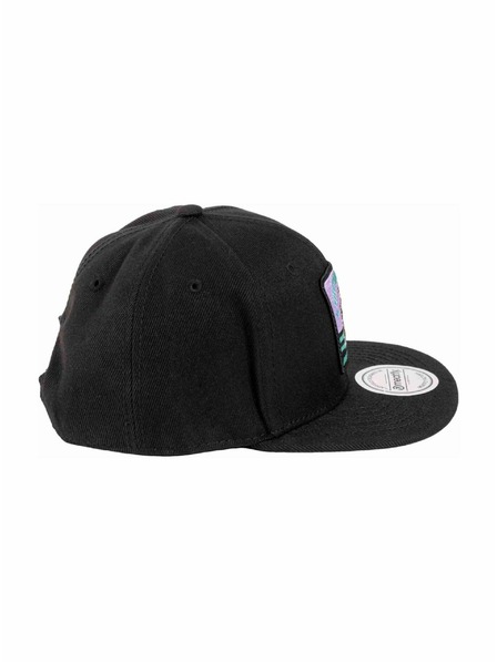 Meatfly Meatfly kšiltovka Alfy Snapback Black Tomcat | Černá