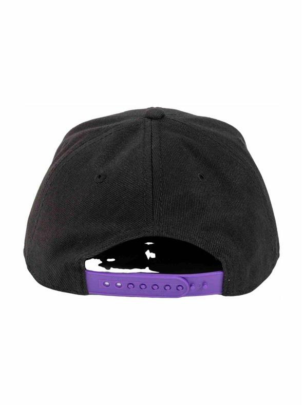 Meatfly Meatfly kšiltovka Alfy Snapback Black Tomcat | Černá