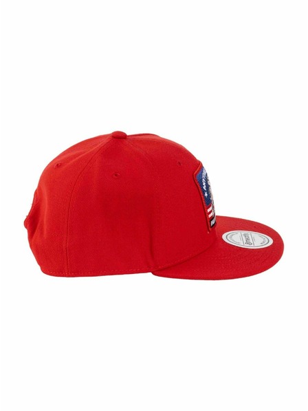 Meatfly Meatfly kšiltovka Alfy Snapback Red Tomcat | Červená