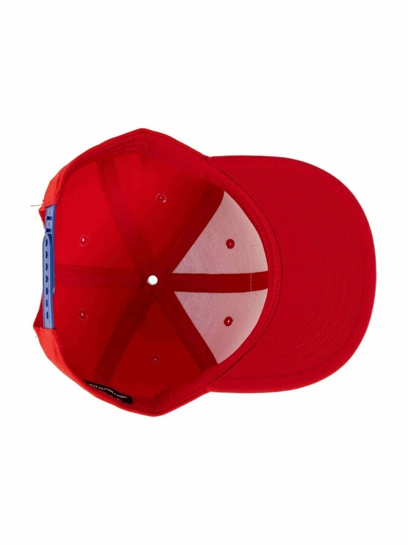 Meatfly Meatfly kšiltovka Alfy Snapback Red Tomcat | Červená