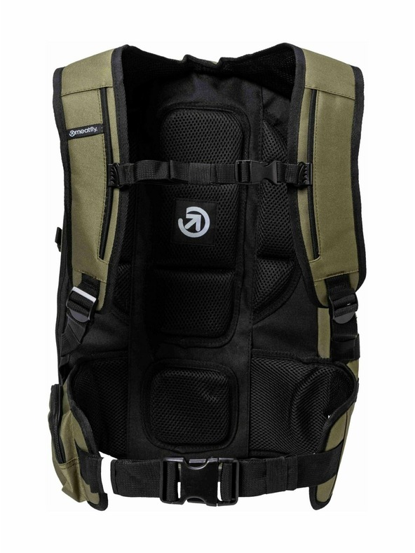Meatfly Meatfly batoh Ramble Olivine 26 L | Černá | Objem 26 L