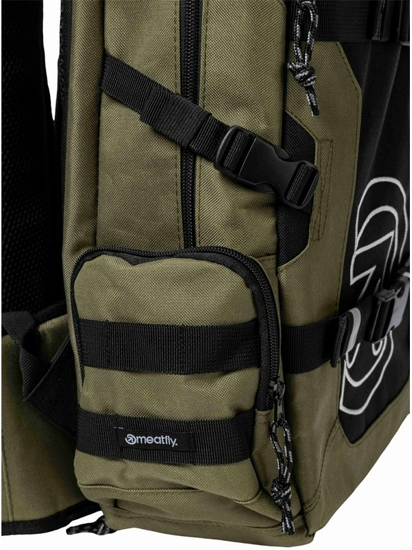 Meatfly Meatfly batoh Ramble Olivine 26 L | Černá | Objem 26 L