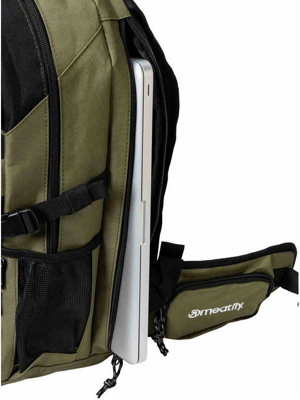 Meatfly Meatfly batoh Ramble Olivine 26 L | Černá | Objem 26 L