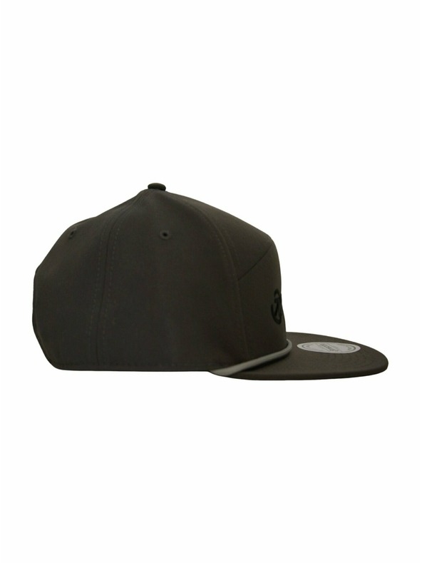 Meatfly Meatfly kšiltovka Creeper 6 Panel Snapback Grey / Black Logo