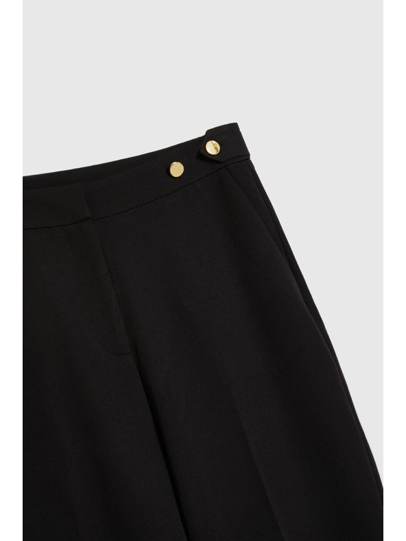 Moodo Černé kalhoty Moodo