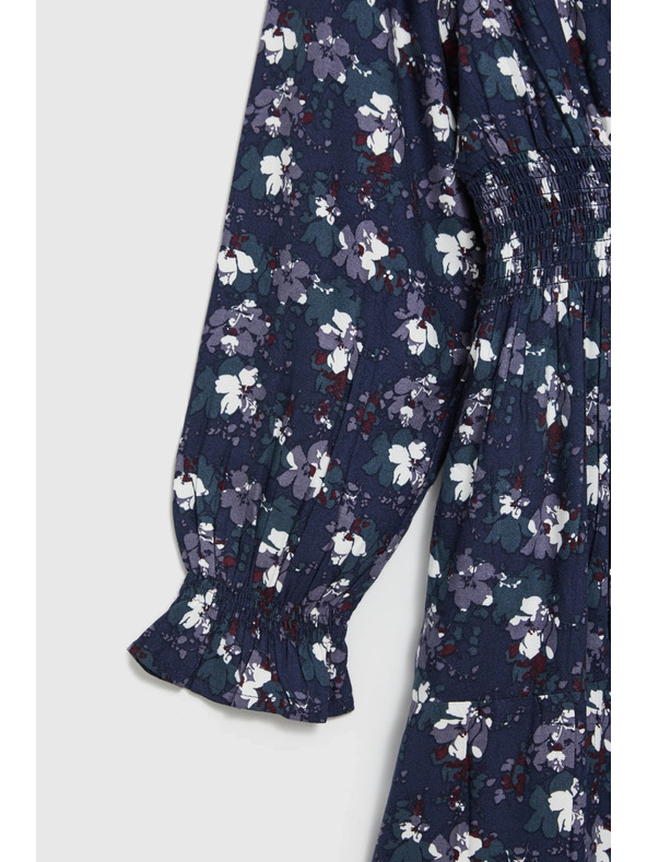 Moodo Tmavě modré košilové šaty Moodo