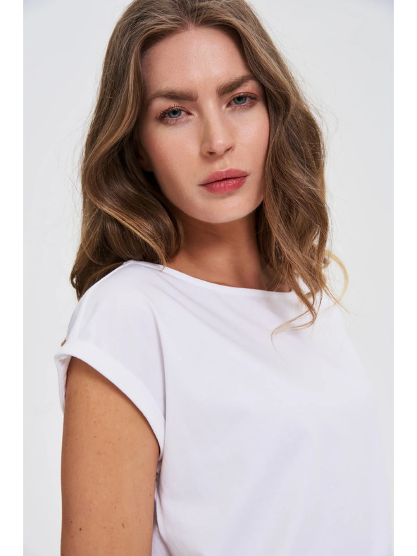 Moodo Bílé tričko Moodo