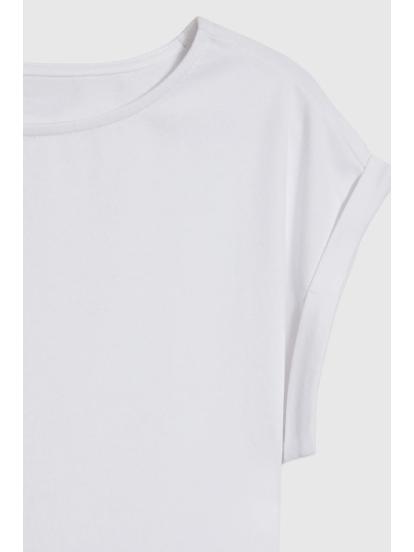 Moodo Bílé tričko Moodo