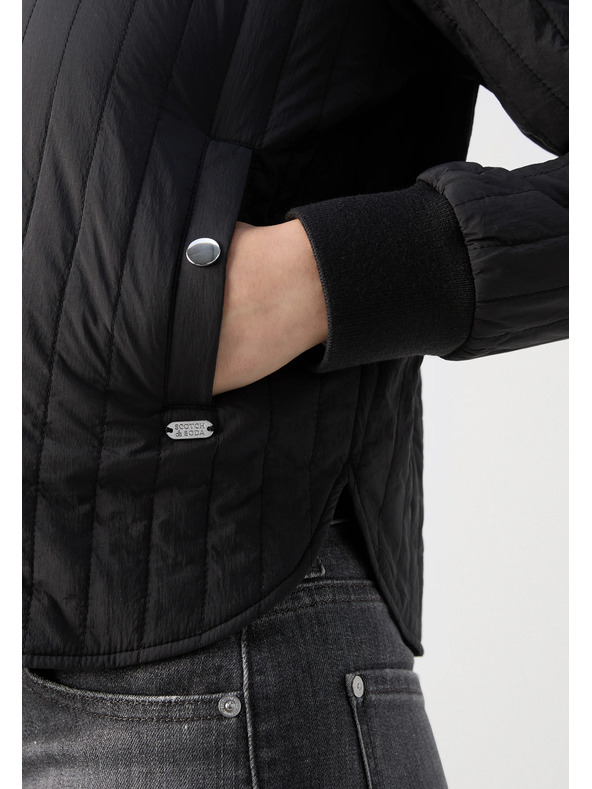 Scotch & Soda Dámský prošívaný bomber Scotch & Soda