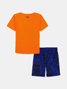Under Armour Chlapecký set Under Armour UA TECH PRINTED SS SHORT SET-ORG