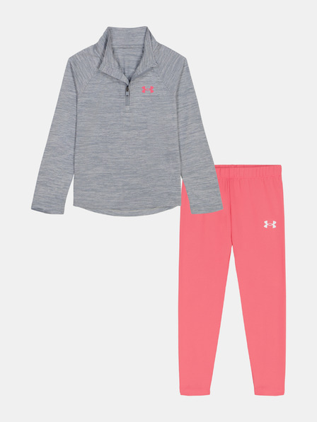 Under Armour Dívčí set Under Armour UA 1/4 ZIP LEGGING SET