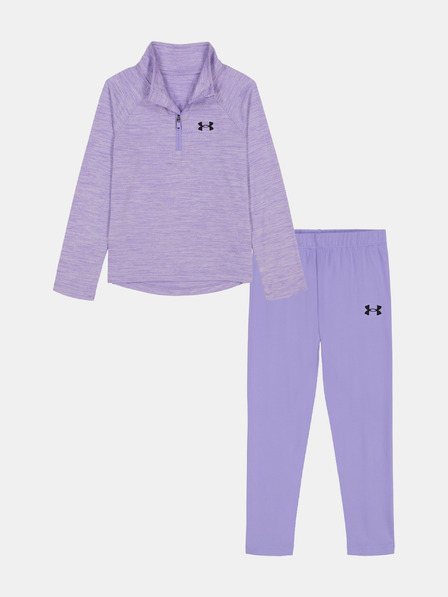 Under Armour Dívčí set Under Armour UA 1/4 ZIP LEGGING SET