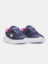 Under Armour Dívčí boty Under Armour UA GINF Surge 4 AC-BLU