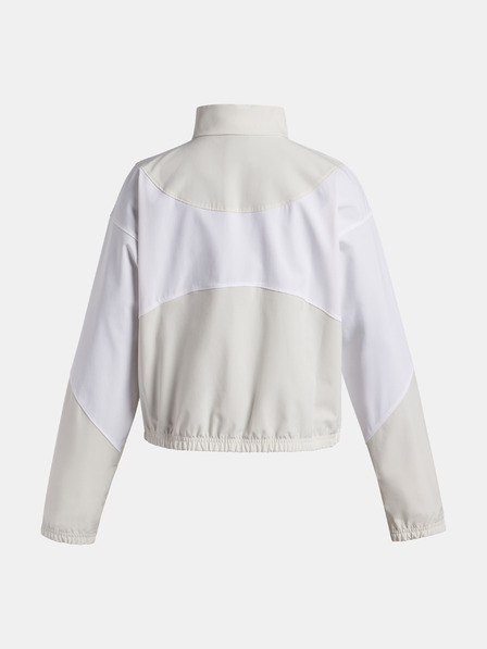 Under Armour Dívčí bunda Under Armour UA Rival Woven Jacket-WHT